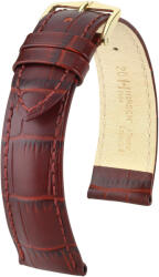 Hirsch Curea vișinie din piele Hirsch Duke M 01028160-1 (Piele de vițel) 16 mm