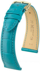 Hirsch Curea verde din piele Hirsch London M 04207183-1 (Piele de aligator) Hirsch Selection 18 mm