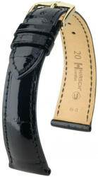 Hirsch Curea neagră din piele Hirsch London L 04207050-1 (Piele de aligator) Hirsch Selection 22 mm