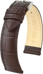 Hirsch Curea maro închis din piele Hirsch Duke XL 01028210-2 (Piele de vițel) 18 mm