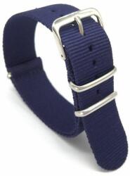 Ricardo Curea de ceas Nato din nailon culoarea albastră pentru R8 22 mm