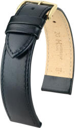 Hirsch Curea neagră din piele Hirsch Osiris L 03475050-1 (Piele de vițel) 21 mm