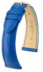 Hirsch Curea albastră din piele Hirsch London L 04207085-1 (Piele de aligator) Hirsch Selection 20 mm