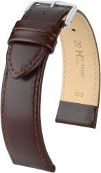 Hirsch Curea maro închis din piele Hirsch Osiris L 03475010-2 (Piele de vițel) 24 mm