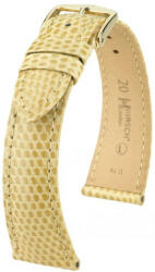 Hirsch Curea bej din piele Hirsch London M 04266190-1 (Piele de șopârlă) Hirsch Selection 17 mm