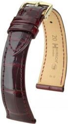 Hirsch Curea vișinie din piele Hirsch London L 04207060-1 (Piele de aligator) Hirsch Selection 20 mm