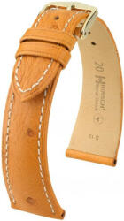 Hirsch Curea maro din piele Hirsch Massai Ostrich L 04262074-1 (Piele de ștruț) Hirsch Selection 21 mm