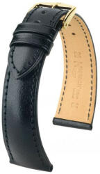 Hirsch Curea neagră din piele Hirsch Siena M 04202150-1 (Piele de vițel) 16 mm