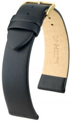Hirsch Curea neagră din piele Hirsch Toronto M 03702150OE-1 (Piele de vițel) Open End 16 mm