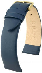 Hirsch Curea albastru închis din piele Hirsch Toronto L 03702080-1 (Piele de vițel) 20 mm