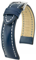 Hirsch Curea albastru închis din piele Hirsch Heavy Calf L 02475080-2 (Piele de vițel) 22 mm