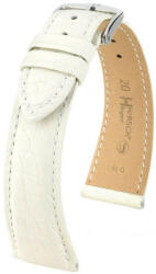 Hirsch Curea albă din piele Hirsch Regent L 04107009-2 (Piele de aligator) Hirsch Selection 20 mm