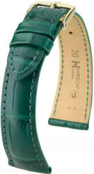 Hirsch Curea verde din piele Hirsch London M 04207149-1 (Piele de aligator) Hirsch Selection 17 mm