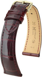 Hirsch Curea vișinie din piele Hirsch London L 04307060-1 (Piele de aligator) Hirsch selection 22 mm