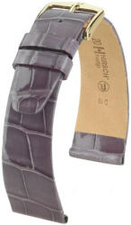 Hirsch Curea mov din piele Hirsch Prestige M 02307112-1 (Piele de aligator) Hirsch Selection 14 mm (spona 12mm)