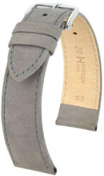 Hirsch Curea gri din piele Hirsch Osiris M 03433130-2 (Piele de vițel) 20 mm