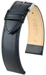 Hirsch Curea neagră din piele Hirsch Osiris XL 03475250-2 (Piele de vițel) 20 mm