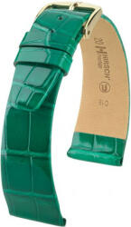 Hirsch Curea verde din piele Hirsch Prestige M 02207140-1 (Piele de aligator) Hirsch Selection 12 mm
