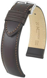 Hirsch Curea maro închis din piele Hirsch Kent L 01002010-2 (Piele de vițel) 18 mm