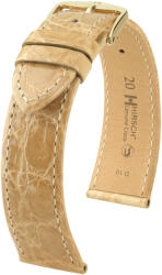 Hirsch Curea bej din piele Hirsch Genuine Croco L 18920890-1 (Piele de crocodil) Hirsch selection 20 mm