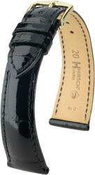 Hirsch Curea neagră din piele Hirsch London M 04307150-1 (Piele de aligator) Hirsch selection 14 mm