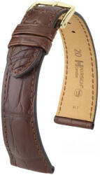 Hirsch Curea maro din piele Hirsch London M 04207119-1 (Piele de aligator) 16 mm