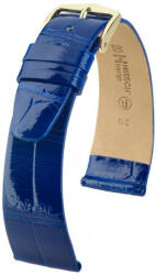 Hirsch Curea albastră din piele Hirsch Prestige L 02207082-1 (Piele de aligator) Hirsch Selection 20 mm