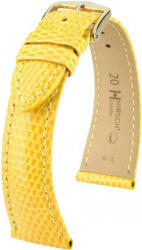 Hirsch Curea galbenă din piele Hirsch London M 04266172-1 (Piele de șopârlă) Hirsch Selection 20 mm