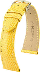 Hirsch Curea galbenă din piele Hirsch London M 04366172-1 (Piele de șopârlă) Hirsch selection 14 mm