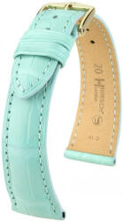 Hirsch Curea verde din piele Hirsch London L 04207081-1 (Piele de aligator) Hirsch Selection 21 mm