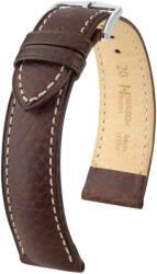 Hirsch Curea maro închis din piele Hirsch Boston L 01302010-2 (Piele de vițel) 18 mm