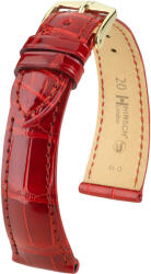 Hirsch Curea roșie din piele Hirsch London M 04307120-1 (Piele de aligator) Hirsch selection 14 mm