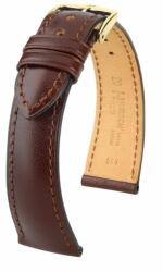 Hirsch Curea maro închis din piele Hirsch Siena M 04202110-1 (Piele de vițel) 16 mm