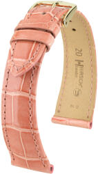 Hirsch Curea roz deschis din piele Hirsch London M 04307123-1 (Piele de aligator) Hirsch selection 14 mm