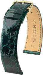 Hirsch Curea verde din piele Hirsch Genuine Croco M 18900840-1 (Piele de crocodil) Hirsch selection 15 mm