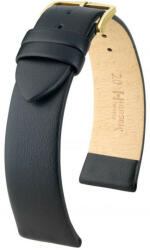 Hirsch Curea neagră din piele Hirsch Toronto L 03702050-1 (Piele de vițel) 19 mm