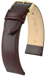 Hirsch Curea maro închis din piele Hirsch Osiris M 03475110-1 (Piele de vițel) 16 mm