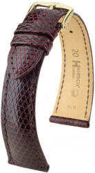 Hirsch Curea vișinie din piele Hirsch London L 04266060-1 (Piele de șopârlă) Hirsch Selection 20 mm