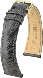 Hirsch Curea gri din piele Hirsch London M 04366130-1 (Piele de șopârlă) Hirsch selection 14 mm