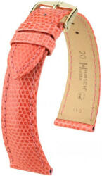 Hirsch Curea portocalie din piele Hirsch London L 04266022-1 (Piele de șopârlă) Hirsch Selection 18 mm