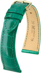 Hirsch Curea verde din piele Hirsch London M 04307140 (Piele de aligator) HIrsch selection 14 mm