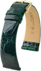 Hirsch Curea verde din piele Hirsch Prestige M 02208140-1 (Piele de crocodil) Hirsch Selection 12 mm
