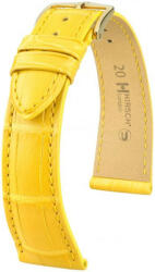 Hirsch Curea galbenă din piele Hirsch London L 04207072-1 (Piele de aligator) Hirsch Selection 22 mm