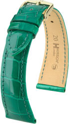 Hirsch Curea verde din piele Hirsch London L 04307040-1 (Piele de aligator) Hirsch selection 19 mm