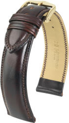Hirsch Curea maro închis din piele Hirsch Ascot L 01575010-1 (Piele de vițel) 20 mm