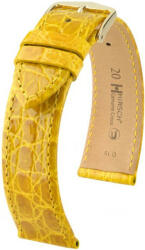 Hirsch Curea galbenă din piele Hirsch Genuine Croco L 01808072-1 (Piele de crocodil) Hirsch Selection 20 mm