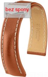 Hirsch Curea maro din piele Hirsch Navigator 07002470-2 (Piele de vițel) 20 mm (spona 18 mm)