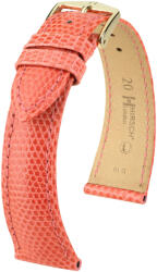 Hirsch Curea portocalie deschisă din piele Hirsch London L 04366022-1 (Piele de șopârlă) Hirsch selection 20 mm