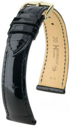 Hirsch Curea neagră din piele Hirsch London M 04207150-1 (Piele de aligator) Hirsch Selection 20 mm