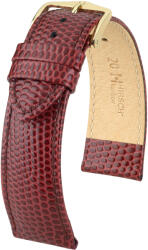 Hirsch Curea vișinie din piele Hirsch Rainbow M 12302660-1 (Piele de vițel) 18 mm